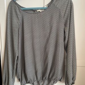Grey blouse